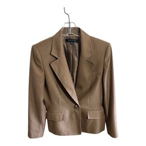 Anne Klein Brown Blazer-Size 10